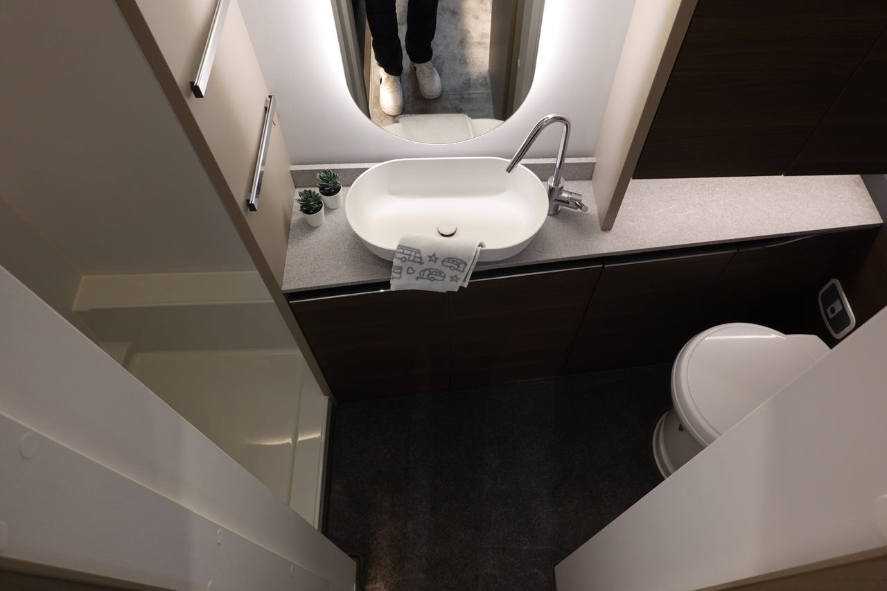 Salle de bain de l’Adria Alpina 753 HT