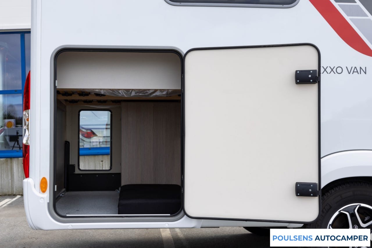 Vue extérieure du camping‑car semi‑intégré Bürstner Nexxo VAN T 700 2023 neuf