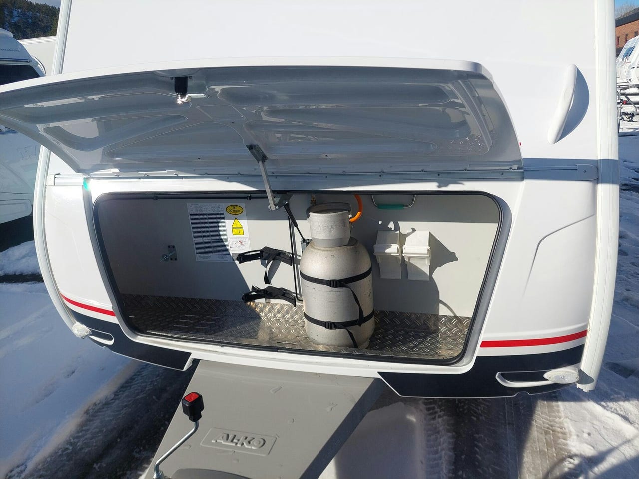 Vue extérieure de la Bürstner Premio Plus 510 TK 2025