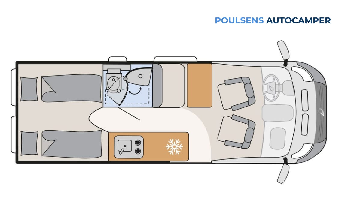 Vue extérieure du camping-car urbain Dethleffs Globetrail 640 ES 2026 avec design moderne et jantes alliage