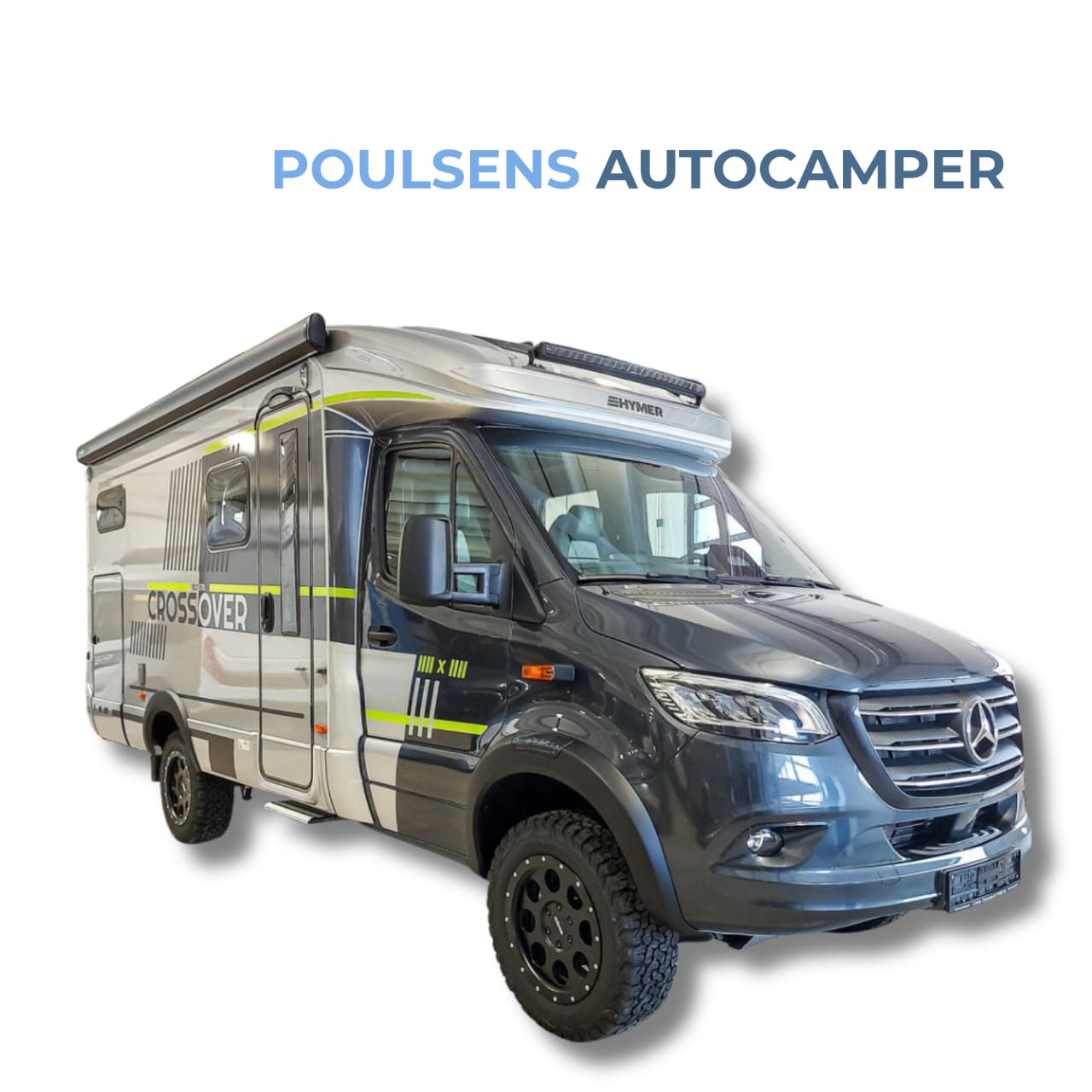Vue extérieure avant du Hymer ML‑T 570 CrossOver 2026 neuf