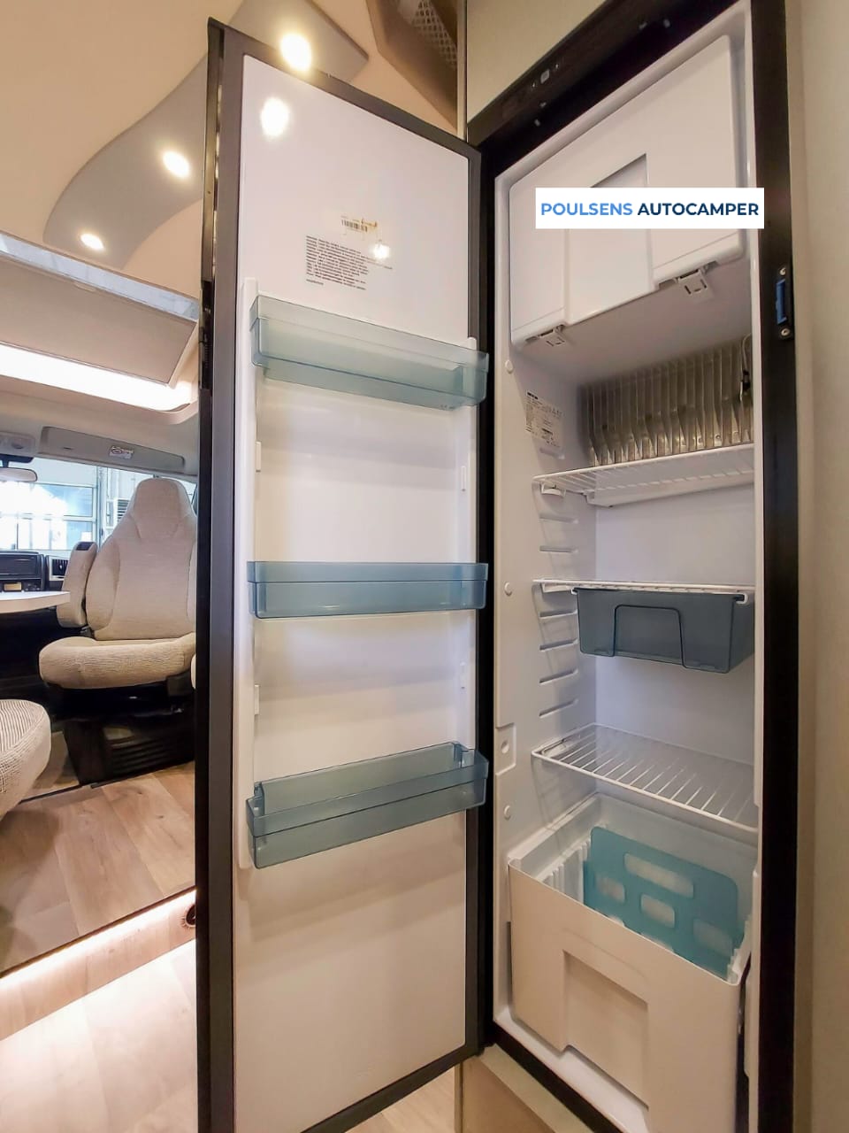 Cuisine du Hymer Tramp GL Ambition 578 2019 avec réfrigérateur