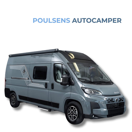 Vue extérieure avant du camping-car urbain Knaus BOXLIFE PRO 600 STREET 2025 avec design moderne et jantes alliage