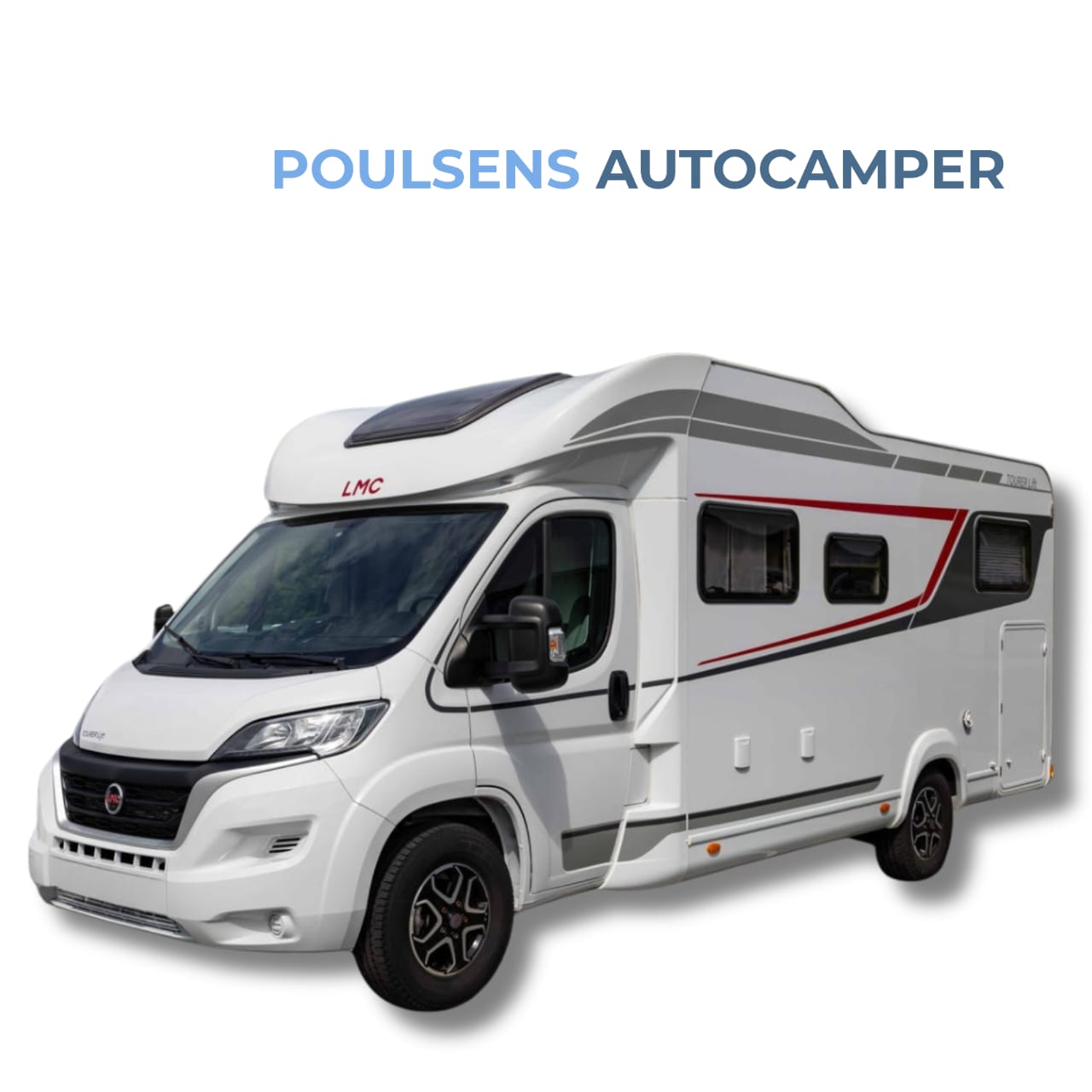 Vue extérieure avant du camping‑car semi‑intégré LMC Tourer Lift H 660 2022 d’occasion