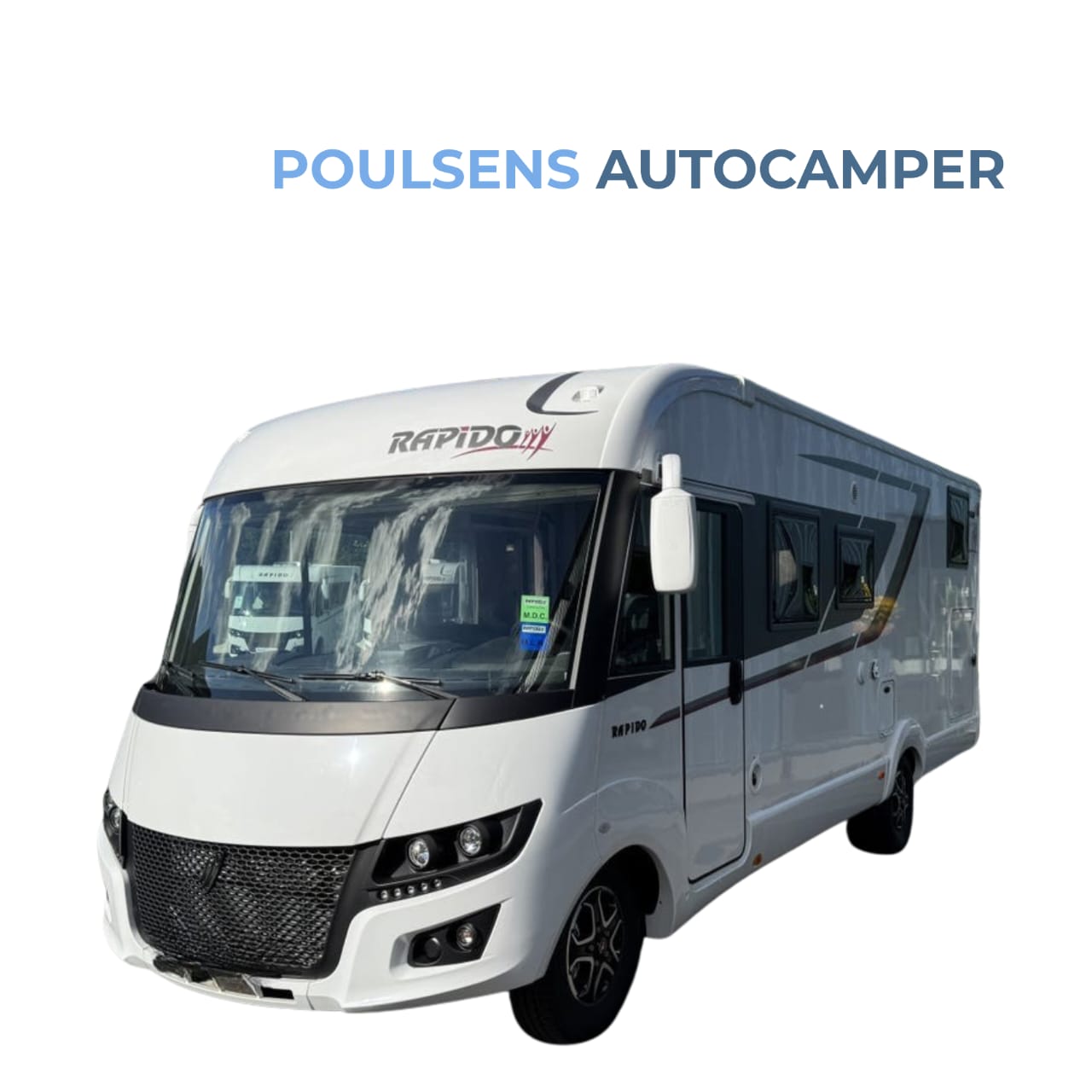 Vue extérieure avant du Rapido 866F 2024