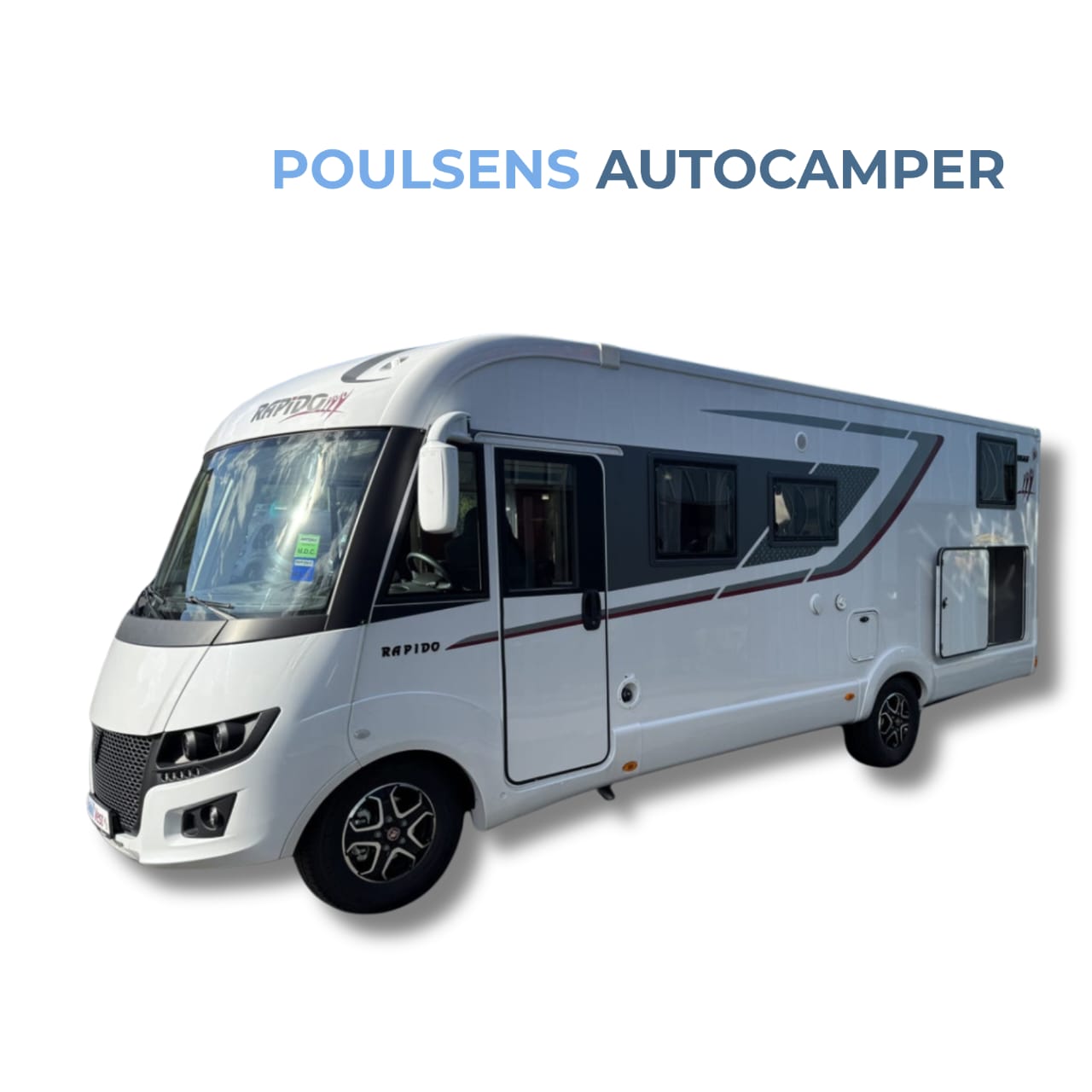 Vue extérieure avant du Rapido 866F 2024