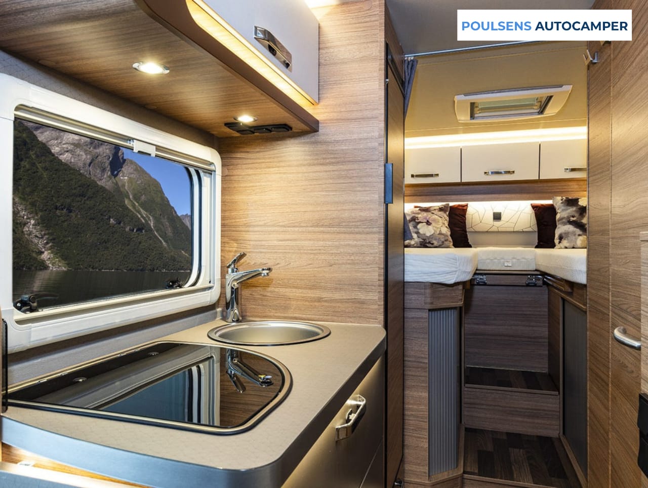 Cuisine du camping-car semi-intégré Weinsberg CaraCompact Pepper 600 MEG 2026 